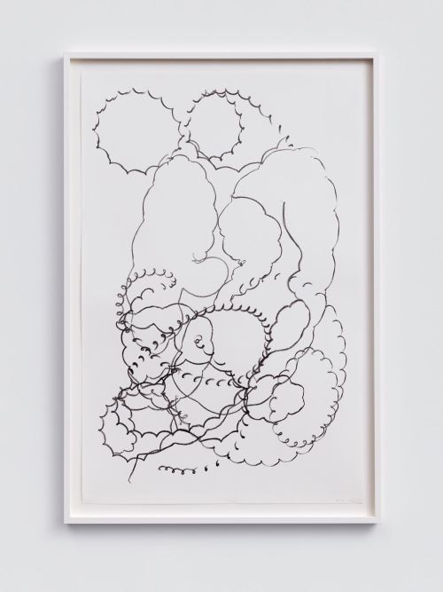 Ara Peterson, 2016. Graphite on cotton linen paper, 40 x 26 in, 102 x 66 cm