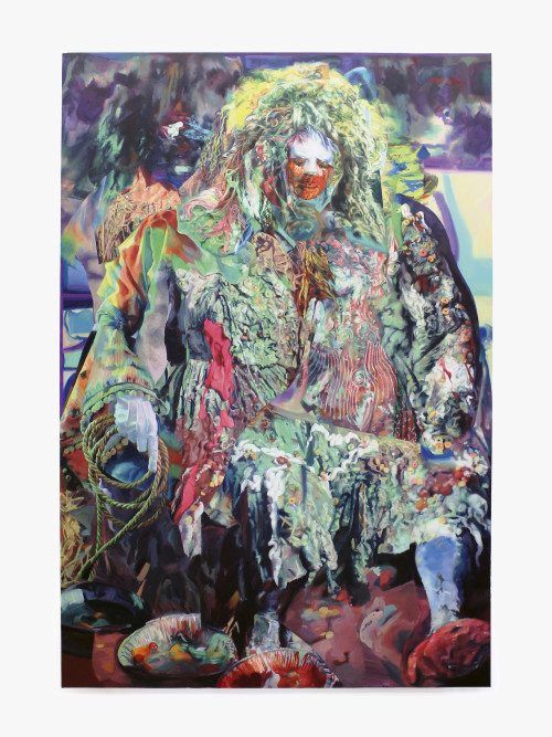 Francine Spiegel, Mother, 2019. Acrylic on canvas, 72 x 49 in (183 x 124 cm)