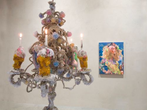 Raul de Nieves, It's my party and I'll cry if I want to, 2013. Mixed media sculpture, 46 x 26 in, 117 x 66 cm