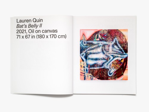 Lauren Quin, Bat's Belly, Catalogue. 