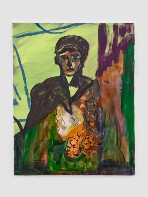 Jackie Gendel, We Got Disconnected, 2012. Oil on panel, 20 x 16 in, 51 x 41 cm