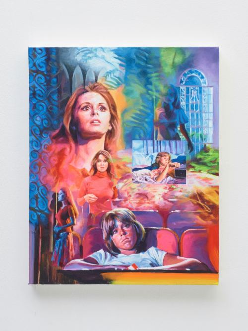 Francine Spiegel, Messiah of Evil, 2017. Acrylic on canvas, 20 x 16 in, 51 x 41 cm