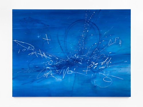 Jim Thorell, Boreal Burbank Undertow, 2024. Acrylic on linen, 200 x 270 cm (79 x 106 in)