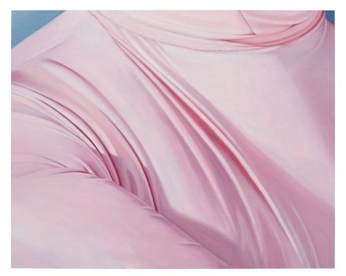 Anna Camner, Veils, 2023. Oil on acrylic sheet, 100 x 120 cm (39.4 x 47 in)
